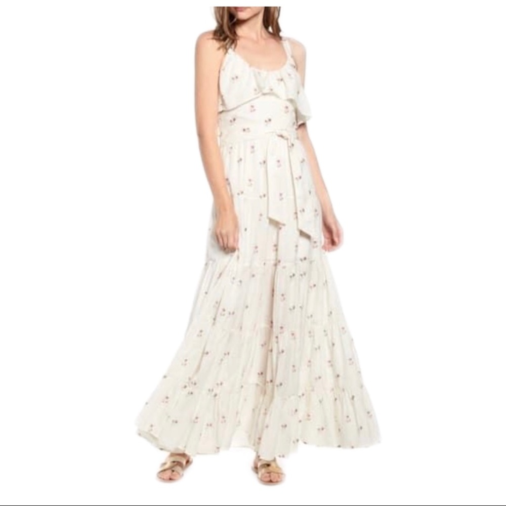 ✨Anthropologie Paige Tevin Maxi Dress